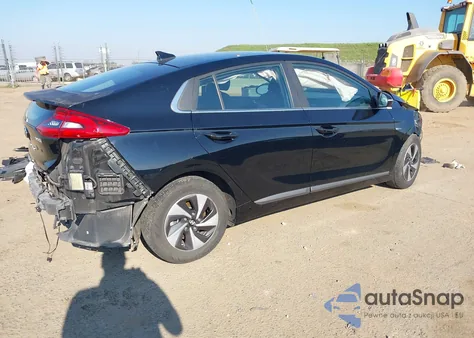 2019 Hyundai Ioniq Hybrid Sel from USA, damaged, VIN KMHC75LC0KU144344